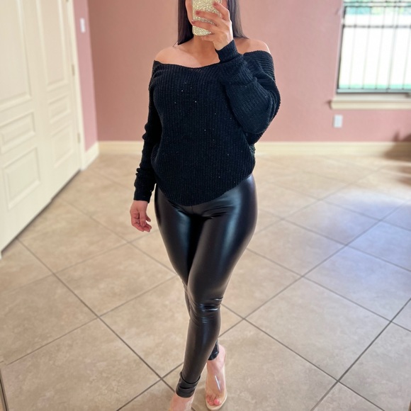 JULIA Sweater -black - Picture 4 of 5